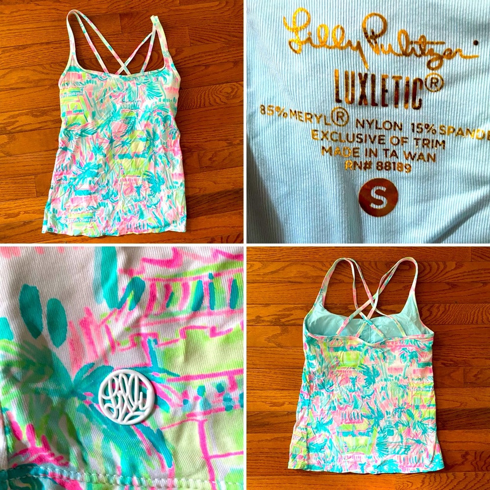 Lilly Pulitzer Luxletic Perfect Match Tank Top